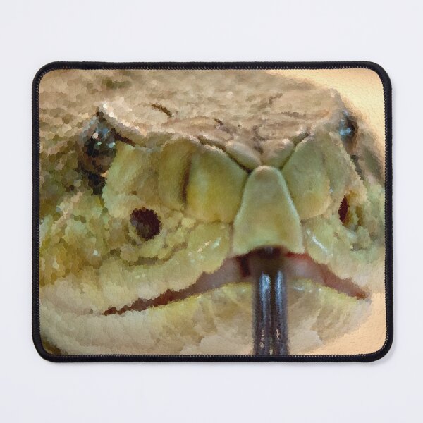 Item preview, Super Friendly Rattlesnake designed and sold by MathenaArt.