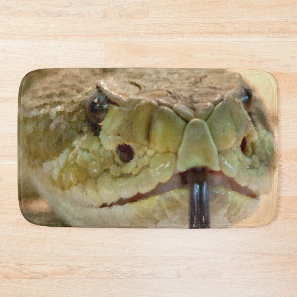 Item preview, Super Friendly Rattlesnake designed and sold by MathenaArt.