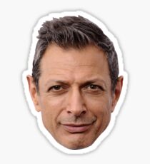 Yet Another Face by Goldblum Sticker