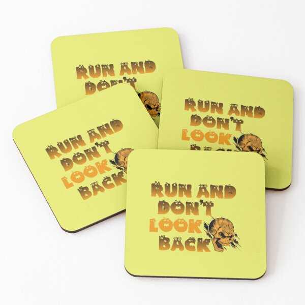 Item preview, Vector illustration graphic quote (Run and don't look back). designed and sold by DaliaSabryTee.