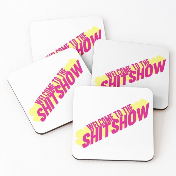 Item preview, Welcome to the Shitshow - pink and yellow designed and sold by synthesizer.