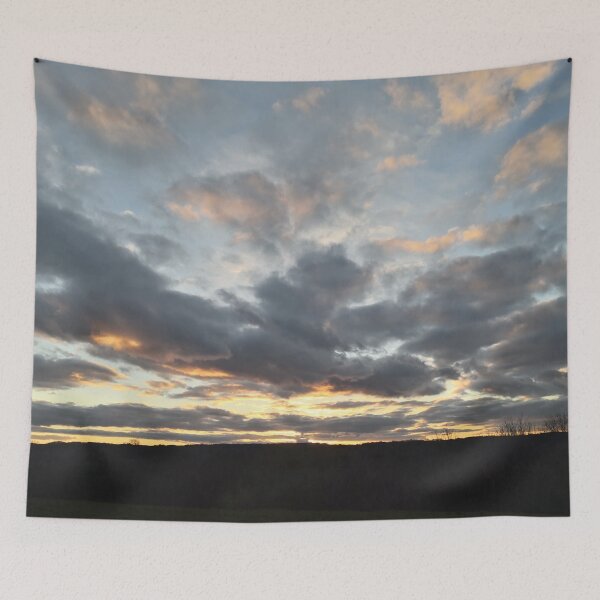 Item preview, blazing sunset sky designed and sold by lexicolor.