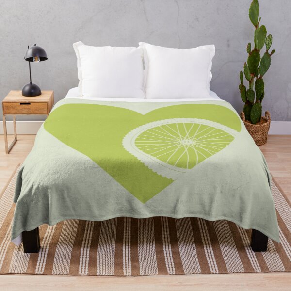 Item preview, Heart with Mountain Bike Wheel for Cycling Lovers designed and sold by Normandie Rainwater.