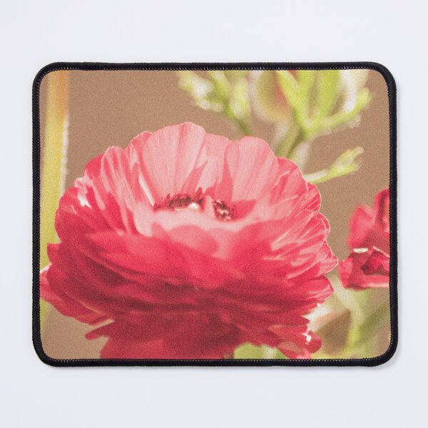 Item preview, Evanescent Beauty Rosy Lipstick Red Ranunculus Portrait designed and sold by nancyjcreates.