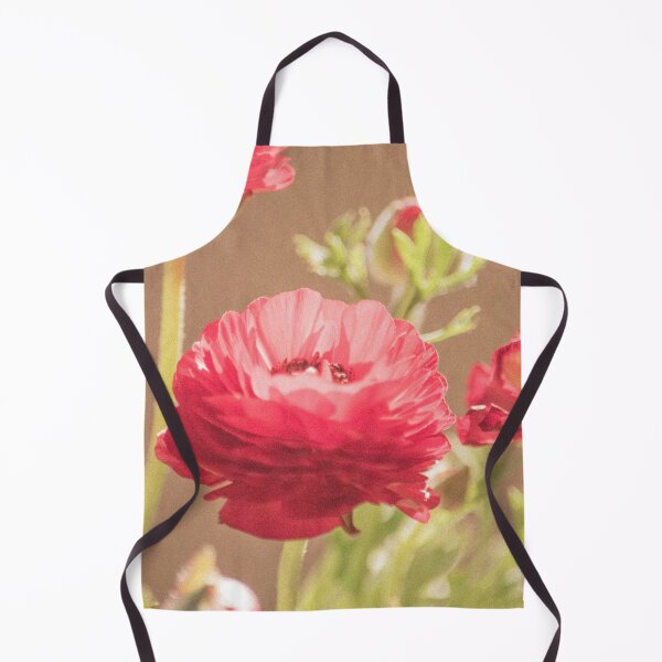 Item preview, Evanescent Beauty Rosy Lipstick Red Ranunculus Portrait designed and sold by nancyjcreates.