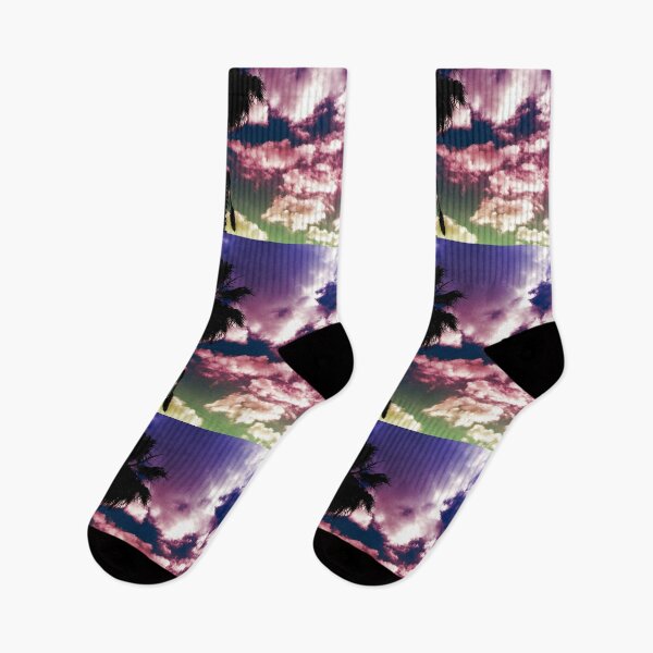 Item preview, Palm Tree Sunset Sky in Arizona designed and sold by DarkFirefly.