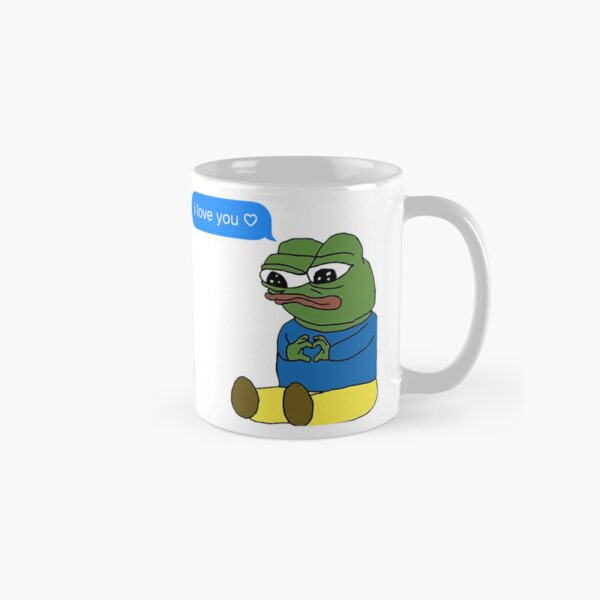 Pepega Mug Twitch BTTV Emote Mug Pepe the Frog Mug Feels