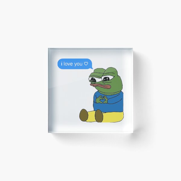 Item preview, Valentine pepe the frog love - Valentine I love you - pepe valentine - funny valentine memes  designed and sold by Zeeprint ★★★★★.
