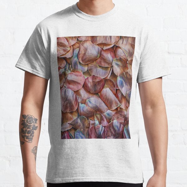 Les roses peuvent se flétrir, les pétales peuvent devenir secs. Bonne Saint-Valentin quand même ! T-shirt classique