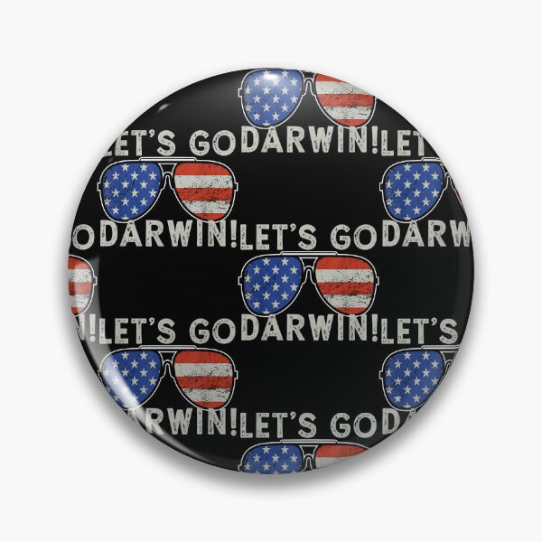 Item preview, Aviator Sunglasses American Flag Let’s Go Darwin  designed and sold by AshleyGold25k2.