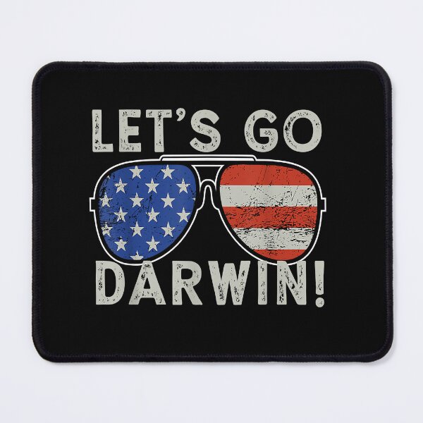 Item preview, Aviator Sunglasses American Flag Let’s Go Darwin designed and sold by AshleyGold25k2.