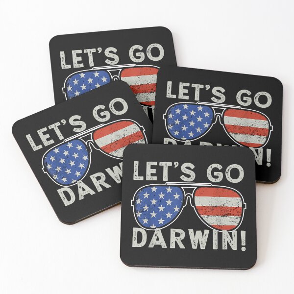 Item preview, Aviator Sunglasses American Flag Let’s Go Darwin  designed and sold by AshleyGold25k2.