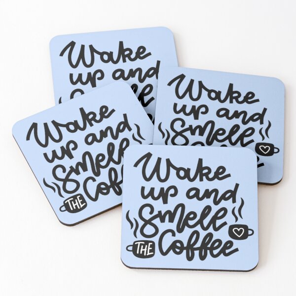 Item preview, WAKE UP AND SMELL COFFEE(Wintermood).   designed and sold by TheColourBank.