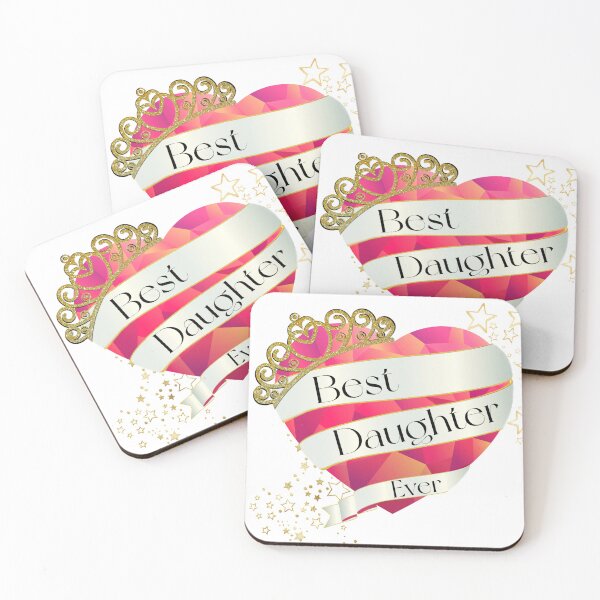 Item preview, Best Daughter Ever designed and sold by Blu Happiness.