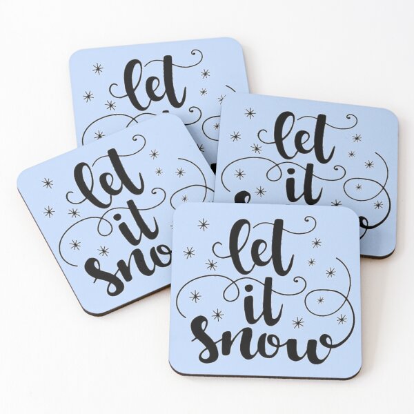 Item preview, Let it snow    designed and sold by TheColourBank.