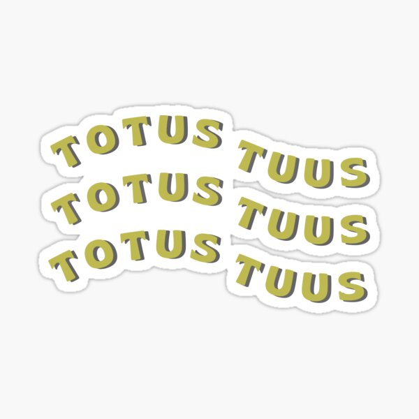 Totus Tuus Sticker