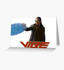 Vibe - CW Flash Version Greeting Card