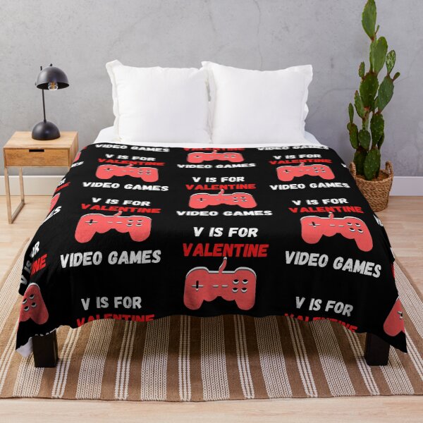 Item preview, V is for Valentine video games design designed and sold by Rsagur12.
