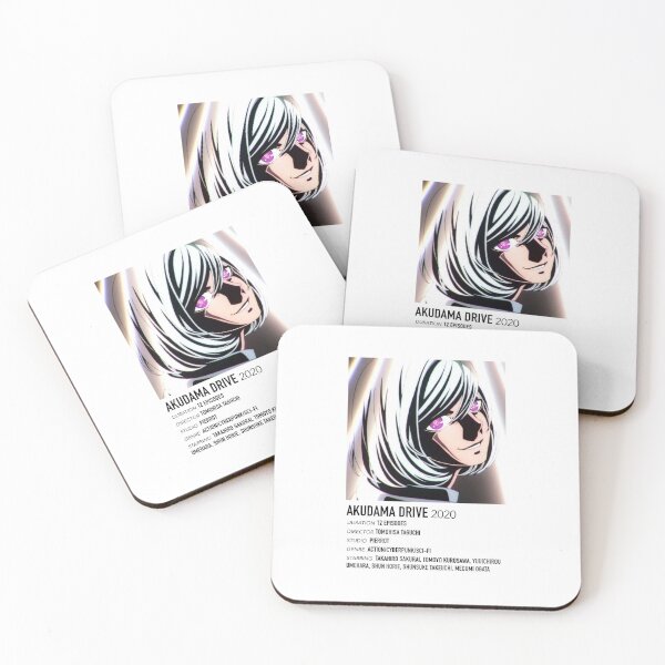 Item preview, "Akudama Drive" - Alternative Poster designed and sold by Mia :).