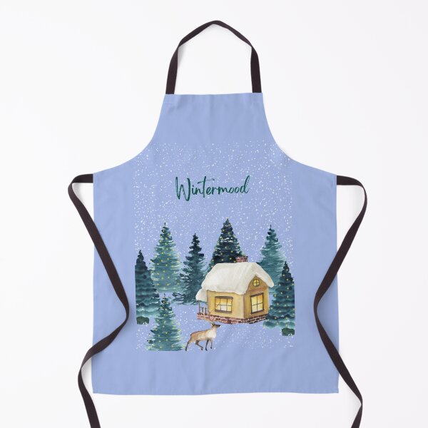 Item preview, Wintermood Cabin Illustration - Trendy Wintermood    designed and sold by TheColourBank.