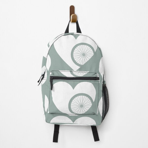 Item preview, Heart with Mountain Bike Wheel for Cycling Lovers designed and sold by Normandie Rainwater.