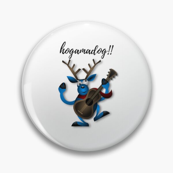 Item preview, funny reindeer with guitar in wintermood   designed and sold by TheColourBank.