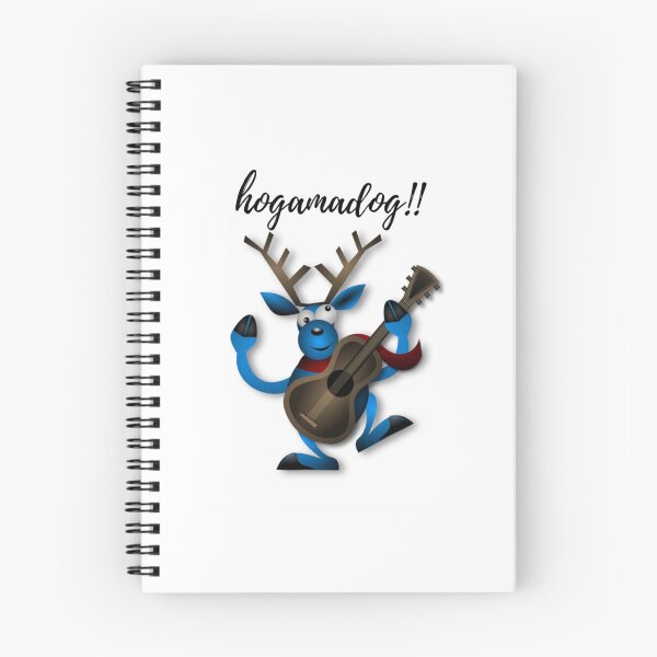 Item preview, funny reindeer with guitar in wintermood   designed and sold by TheColourBank.