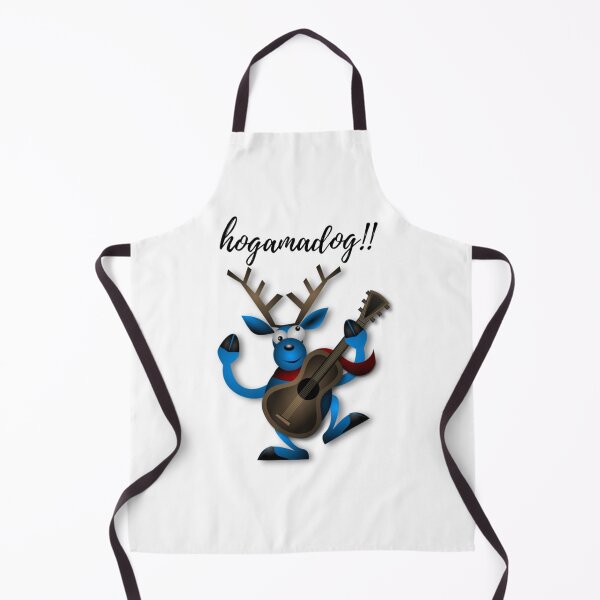 Item preview, funny reindeer with guitar in wintermood   designed and sold by TheColourBank.