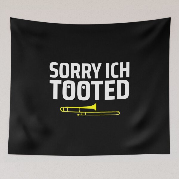 Item preview, lustige posaune zitieren 6 designed and sold by WangsArt.