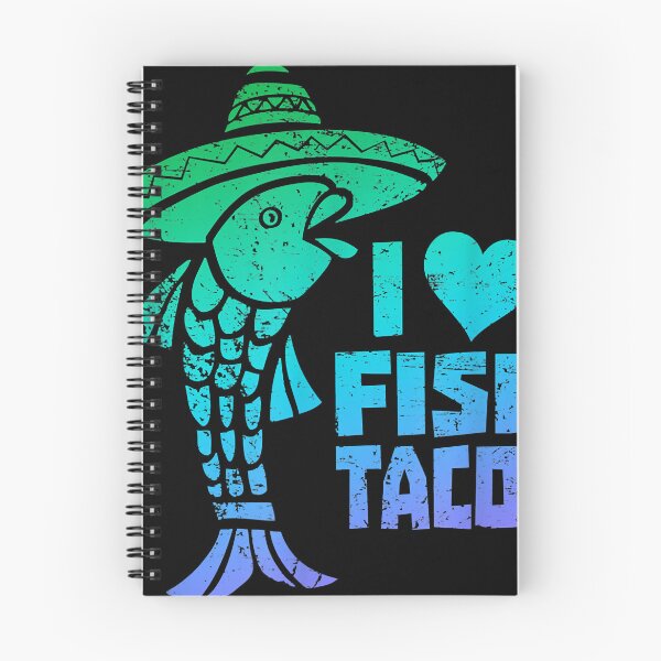 Item preview, I Love Fish Tacos t-shirt - Funny Fish Taco tee designed and sold by JohanneKryger.