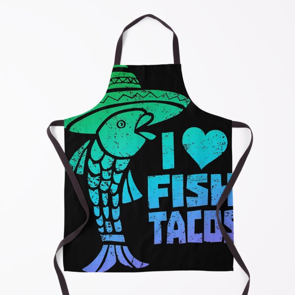 Item preview, I Love Fish Tacos t-shirt - Funny Fish Taco tee designed and sold by JohanneKryger.