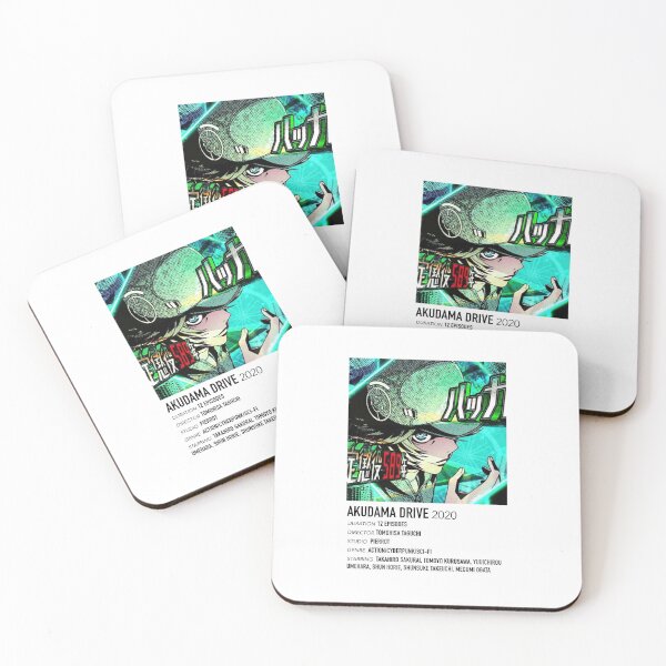Item preview, "Akudama Drive" - Alternative Poster designed and sold by Mia :).