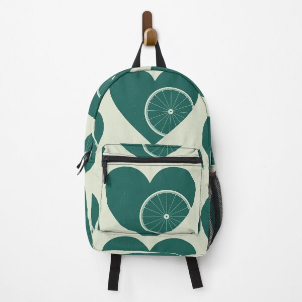 Item preview, Heart with Road Bike Wheel for Cycling Lovers designed and sold by Normandie Rainwater.