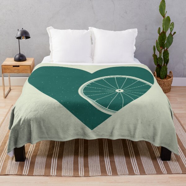 Item preview, Heart with Road Bike Wheel for Cycling Lovers designed and sold by Normandie Rainwater.