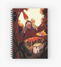 Cuaderno de espiral Sobre la pared del jardín