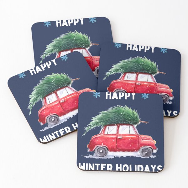 Item preview, Happy Winter Holidays     designed and sold by TheColourBank.