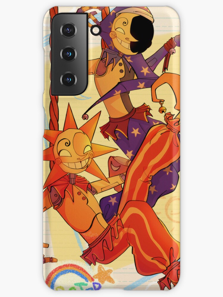 Sun Moon FNaF Security Breach Phone Case For Samsung Galaxy S 9 10