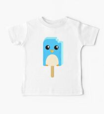 Cute Penguin Popsicle Baby Tee