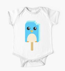 Cute Penguin Popsicle One Piece - Short Sleeve