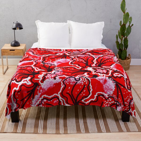 Item preview, Red Tropical Floral Seamless Pattern designed and sold by Designs By YL.