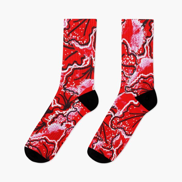 Item preview, Red Tropical Floral Seamless Pattern  designed and sold by Designs By YL.