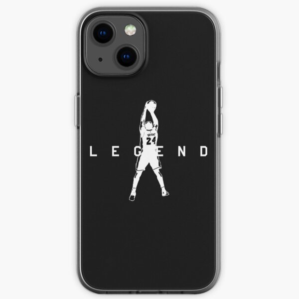 vingtage kobe fan art - legend nba iPhone Soft Case