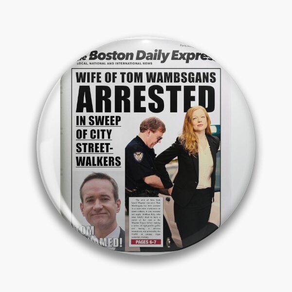 Item preview, Shiv Roy and Tom Wambsgans Newspaper Succession designed and sold by meadowmobley.