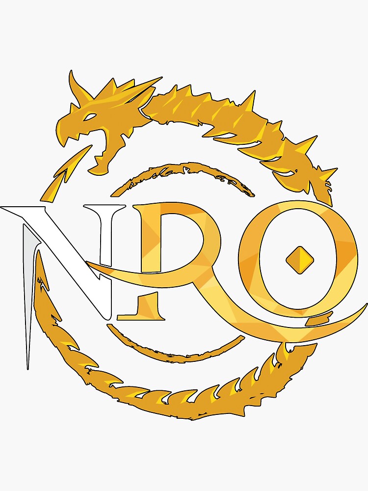 "NovaRO Logo (Round) for White Background" Sticker by NovaRO Redbubble