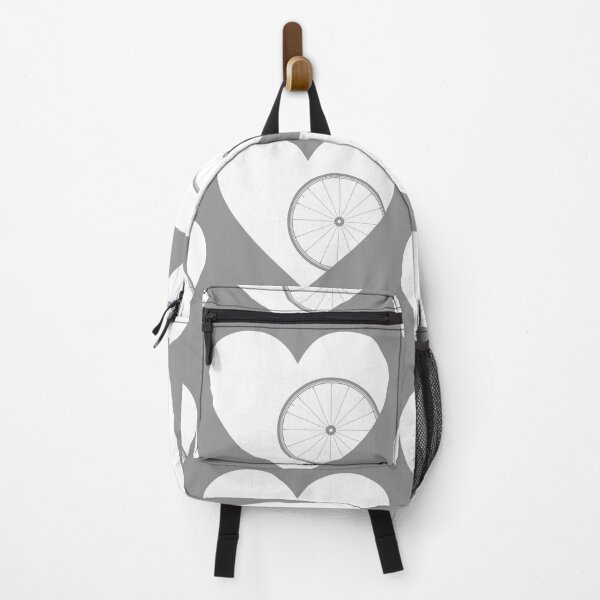 Item preview, Heart with Road Bike Wheel for Cycling Lovers designed and sold by Normandie Rainwater.