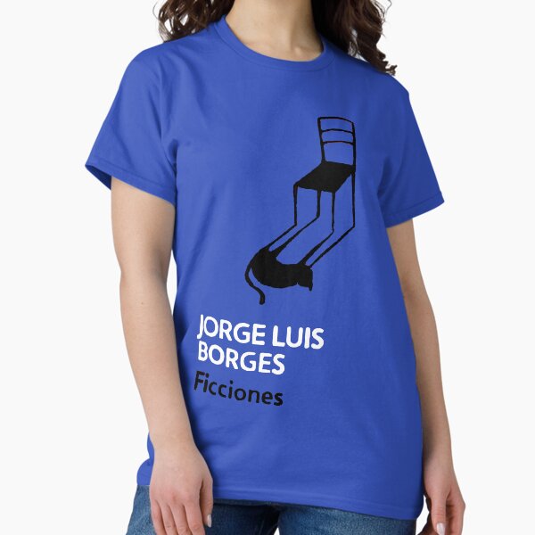 Vista previa del artículo con la obra «Ficciones de Jorge Luis Borges», diseñado y vendido por mpiko.