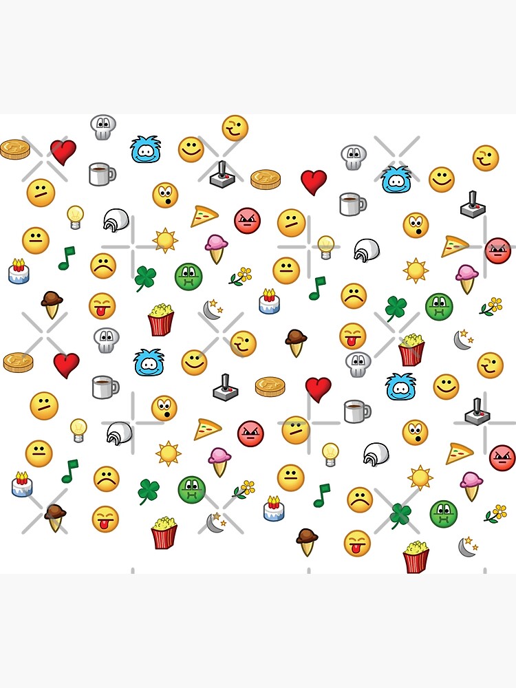 "Emoticons" Poster for Sale by korolevacarly Redbubble