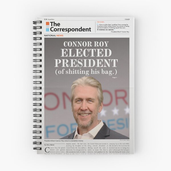 Item preview, Connor Roy Succession Newspaper Kendall Roy Birthday designed and sold by meadowmobley.