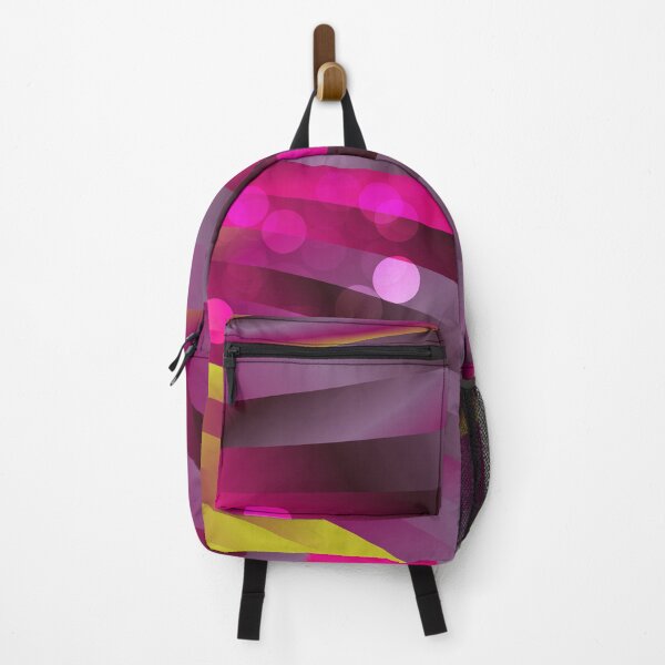 Item preview, Abstract-Pink-Yellow Gradient Wave Pattern designed and sold by CheeryDK.