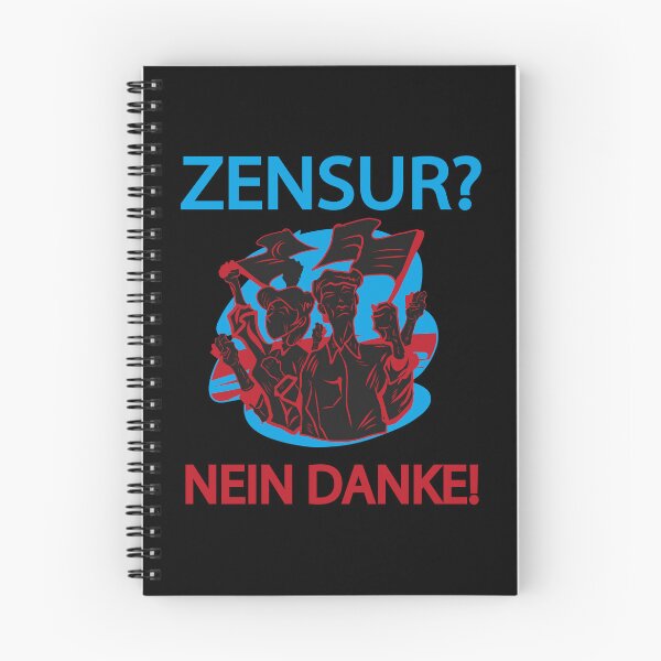 Item preview, Censorship? No thank you! Blue Party Germany designed and sold by Alia König.